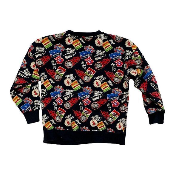 ZARA Forever Dreamer Black Print Sweatshirt - Picture 3 of 4